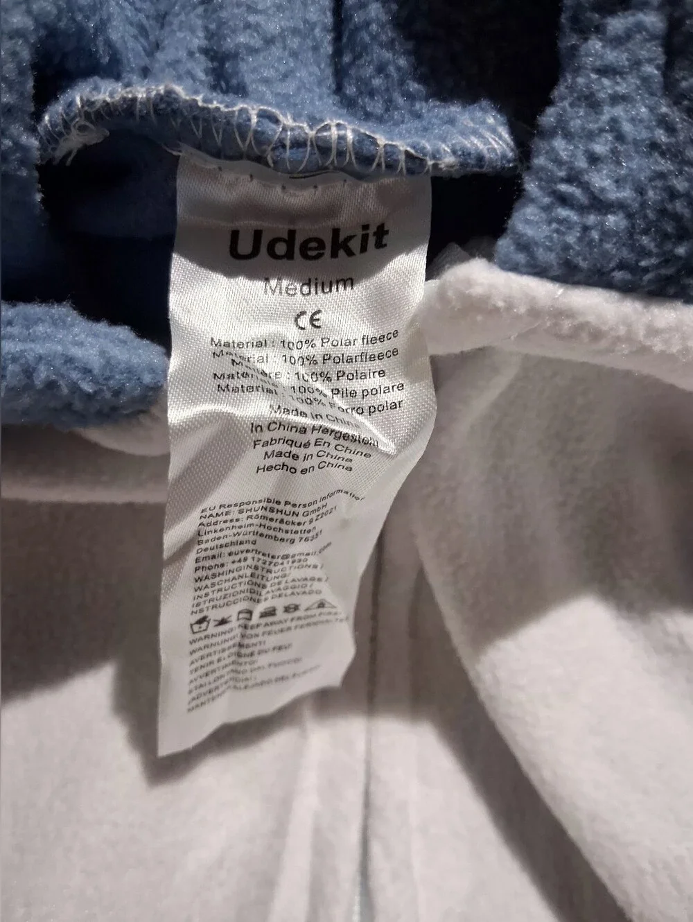 Udekit unisex branded